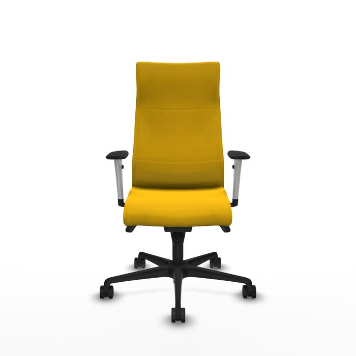 PIQUERAS Y CRESPO Sillón Albacete Amarillo con Mecanismo Sincro PIQUERAS Y CRESPO Sillón Albacete Amarillo con Mecanismo Sincro
