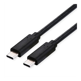 VALUE 11.99.9092 Cable USB4 Gen 3x2 (40Gbps) C-C, 0.8m, Negro