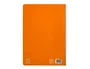 Liderpapel Cuaderno Espiral A4 Pautaguía Tapa Dura Naranja