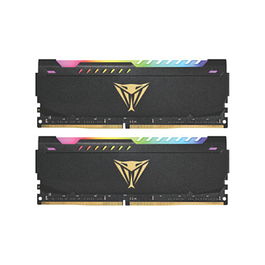 Patriot PVSR432G360C8K 32 GB (2x 16 GB) DDR4 3600 MHz DIMM Kit Dual Viper Steel RGB INTEL XMP Schwarz