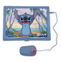 Lexibook Ordenador Portátil Educativo Disney Stitch Jc598Di2 con 124 Actividades en Inglés y Español, Matemáticas, Música y Lógica +4 años