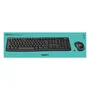 Logitech MK270 - Teclado y Ratón Combo Inalámbrico RF Oficina, AZERTY Belgiano, 100% con Teclado Numérico, Negro, 920-004524