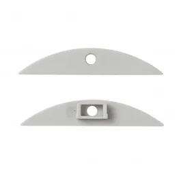 Tapón Final LLE-ALP021 con Agujero para Tiras LED. Perfiles Greenice. Decoración, Iluminación.