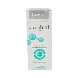 LAVIGOR Regenhial Crema 100ml con Ácido Hialurónico al 1% Regenerante e Hidratante