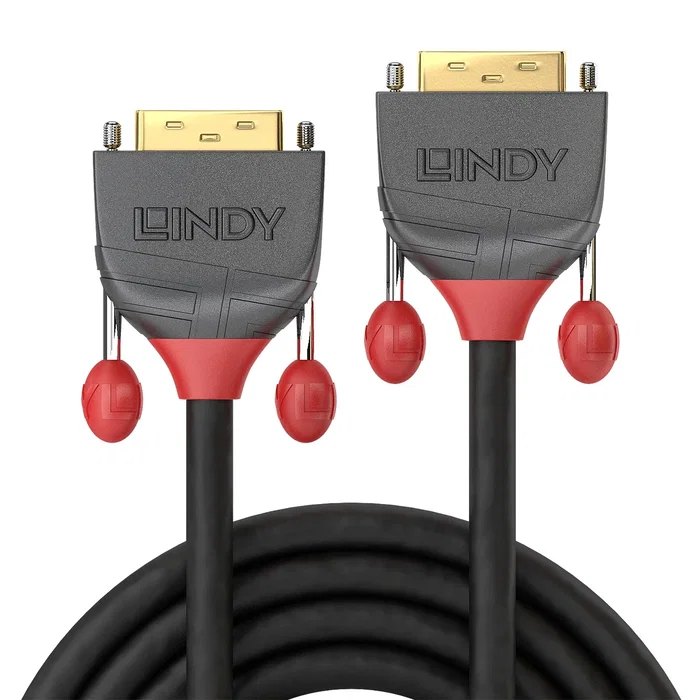 Lindy 36241 Cable DVI-D Macho a Macho 15 metros Negro - Resolución 1920x1200 Lindy 36241 Cable DVI-D Macho a Macho 15 metros Negro - Resolución 1920x1200