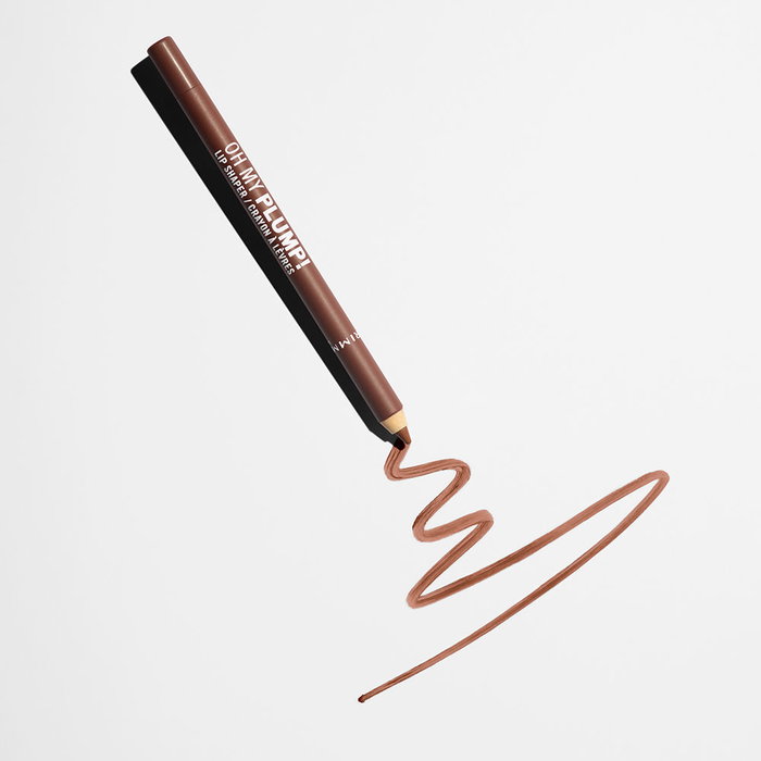 Rimmel London Oh My Plump! Perfilador de Labios #110 Rich Cacao 1,2 g - Mate Duradero
