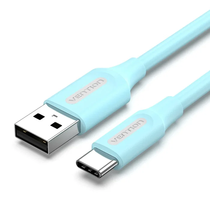 Vention COKSG Cable USB 2.0 Tipo-C de 1.5 m - USB-A Macho a USB-C Macho - 480 Mbit/s, Carga Rápida, Color Azul