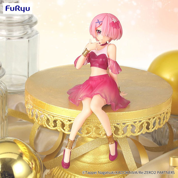 Re:Zero Starting Life in Another World Estatua PVC Noodle Stopper Ram Twinkle Party Another Color Ver. 14 cm