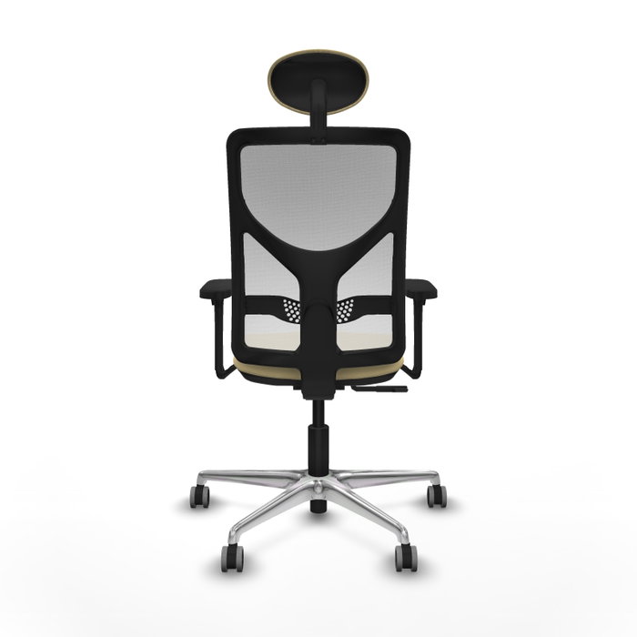 PIQUERAS Y CRESPO Silla de oficina Motilla con mecanismo Sincro, Crema y Blanco PIQUERAS Y CRESPO Silla de oficina Motilla con mecanismo Sincro, Crema y Blanco