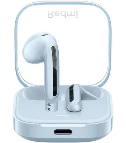 Xiaomi Redmi Buds 6 Active Auriculares Inalámbricos True Wireless (TWS) Bluetooth 5.4 con Cancelación de Ruido, Hasta 30h Batería, Resistencia IPX4, Azul