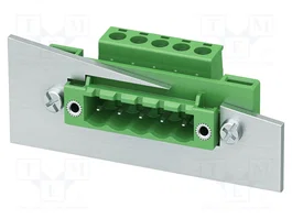 PHOENIX CONTACT DFK-MSTB 2,5/ 3-STF-5,08-LR Bloque de bornas desmontable de 3 pines
