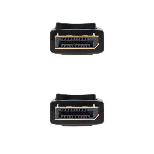 Nanocable Cable DisplayPort 1.2 Macho a Macho, Negro, 0,5 m
