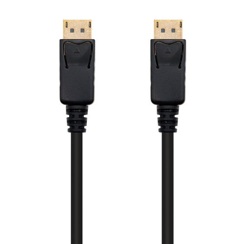 Nanocable Cable DisplayPort 1.2 Macho a Macho, Negro, 0,5 m