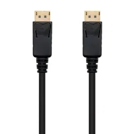 Nano Cable 10.15.2300 Cable DisplayPort 1.2 Macho - Macho 4K 60Hz Negro 50cm