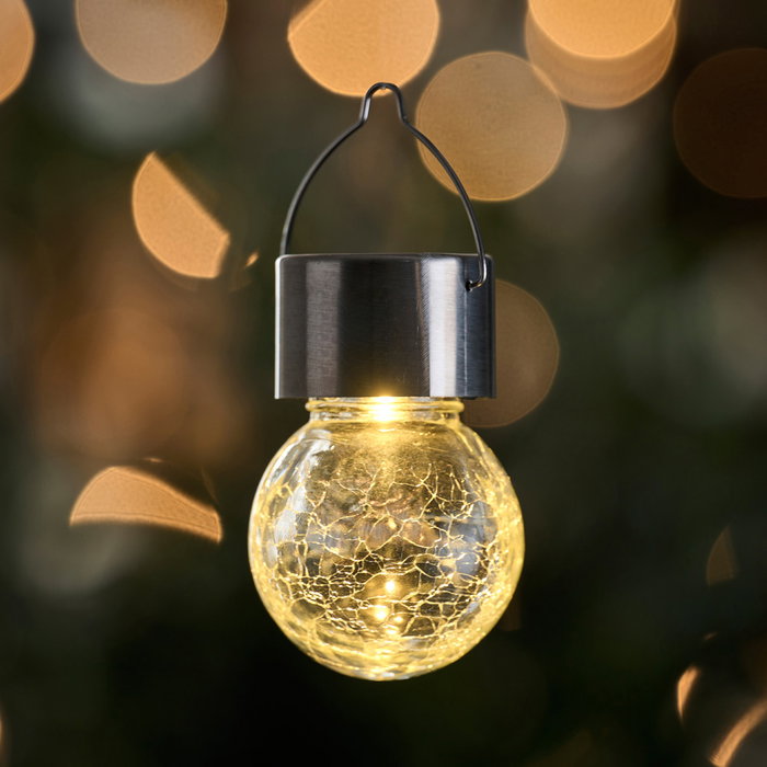 Outfit Lámpara Solar Led 6 Cm 1 Luz Blanca Cálida