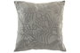 DKD Home Decor Cojin Boho Gris Jacquard 60 x 60 cm (2 Unidades) Poliéster