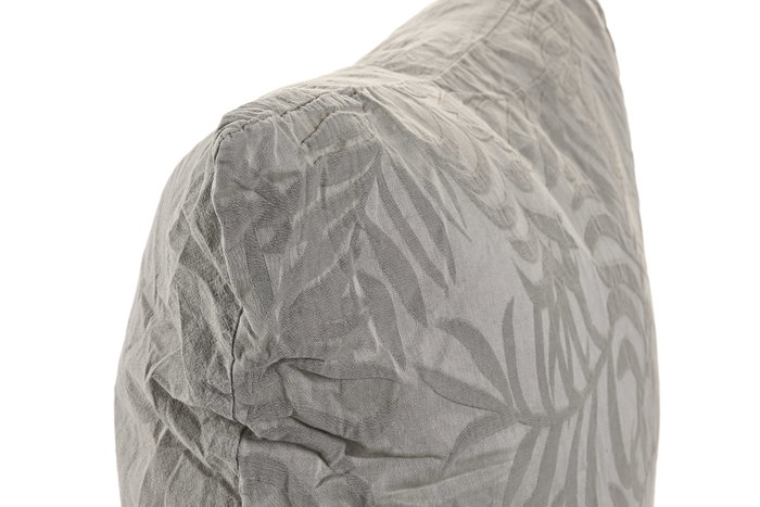 DKD Home Decor Pack de 2 Cojines de Algodón Jacquard Gris 60x60 cm