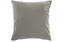 DKD Home Decor Pack de 2 Cojines de Algodón Jacquard Gris 60x60 cm