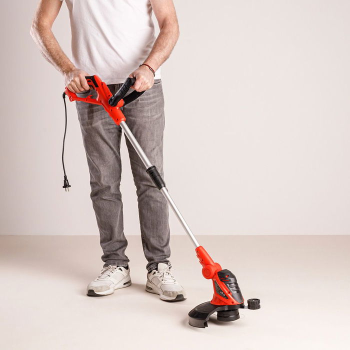 Casals CGT23050C Cortabordes con Cable 550W, Ancho de Corte 30cm, Mango y Tubo Ajustable