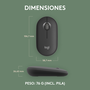 Logitech Pebble 2 M350S Negro