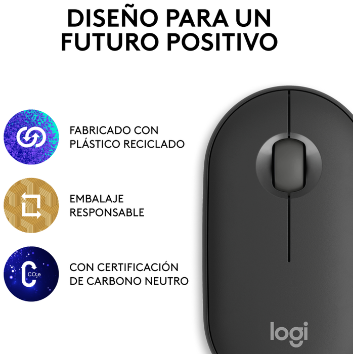 Logitech Pebble 2 M350S Negro