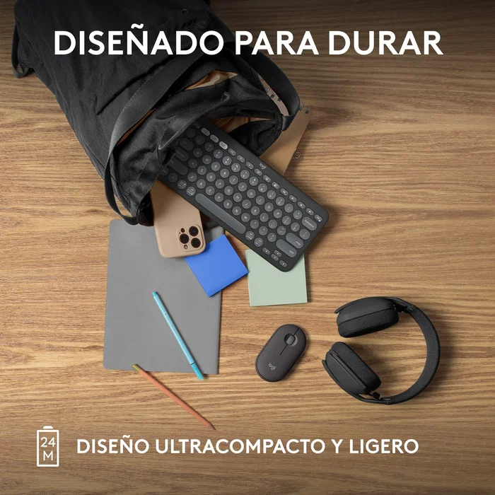 Logitech Pebble 2 M350S Grafito Logitech Pebble 2 M350S Grafito