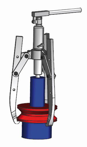 Extractor Hidráulico Forza N Compacto 370X425