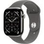 Apple Watch Series 11 GPS + Cellular 46 mm MFCW4ZRA Caja Titanio Natural Correa Deportiva Gris Piedra Talla S/M