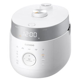 Cuckoo Olla Arrocera 1800ml, color Plata Blanco, Modelo CRP-LHTR1009F (CRPLHTR1009F)