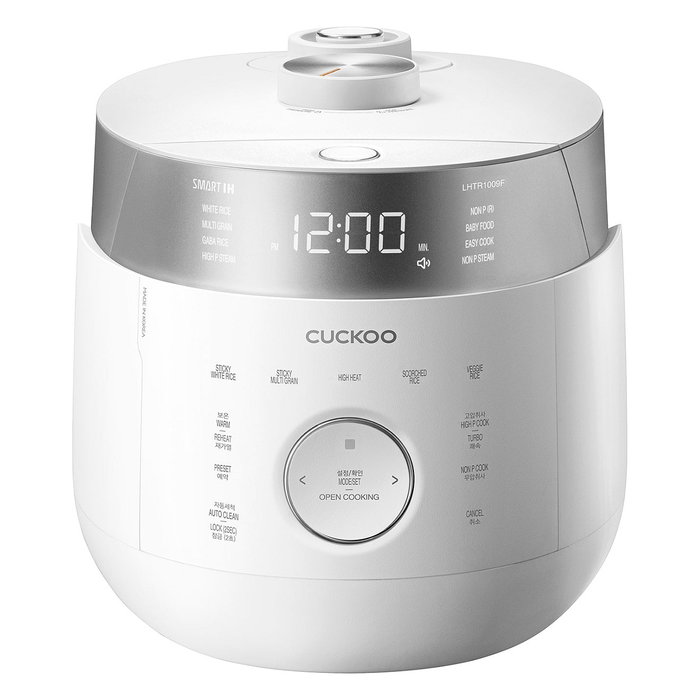 Cuckoo CRP-LHTR1009F Reiskocher de inducción y presión 1,8 l Blanco Cuckoo CRP-LHTR1009F Reiskocher de inducción y presión 1,8 l Blanco