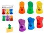Kinvara Set de 24 Pinzas Clip Magnéticas Surtidas en Colores