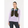 Endurance Chaleco de running de resistencia con botellas de agua blandas - Talla S - Negro