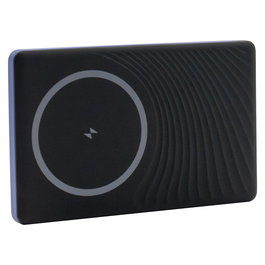 Realpower PB-5000 MAG Cargador Portátil Inalámbrico con Magsafe 5000 mAh 20W Azul Ultra Delgado