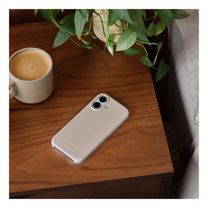 Apple Funda MGK34LL/A para iPhone 17 con MagSafe y Control de Cámara, Color Piedra