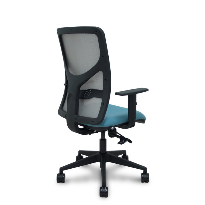 PIQUERAS Y CRESPO Silla de oficina Motilla Sincro/Traslack Azul cielo y Gris PIQUERAS Y CRESPO Silla de oficina Motilla Sincro/Traslack Azul cielo y Gris