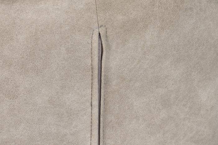 DKD Home Decor Silla Loft Beige Negro Microfibra Metal 67 x 85 x 64 cm