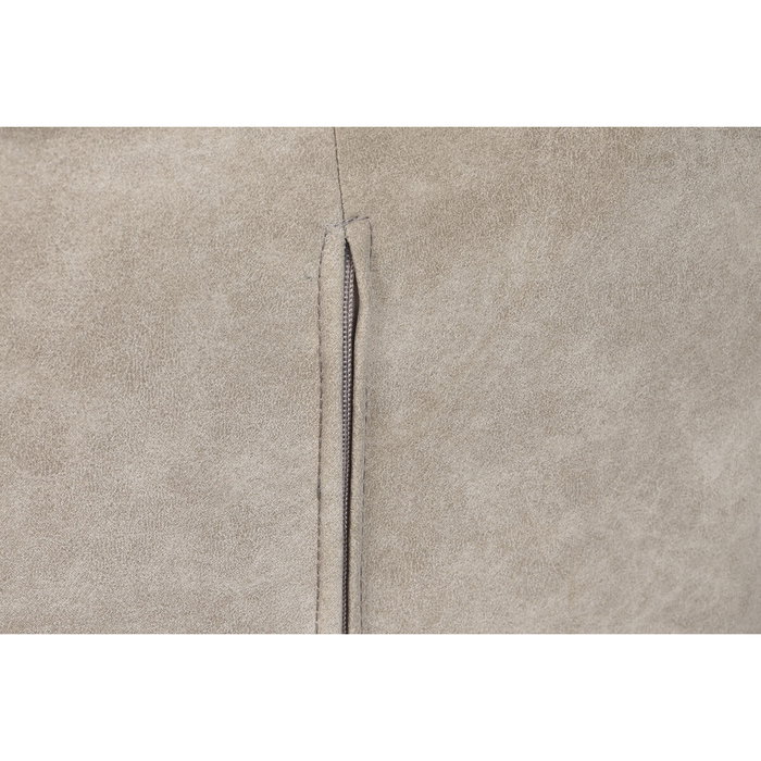 DKD Home Decor Silla de Microfibra y Metal Beige DKD Home Decor Silla de Microfibra y Metal Beige