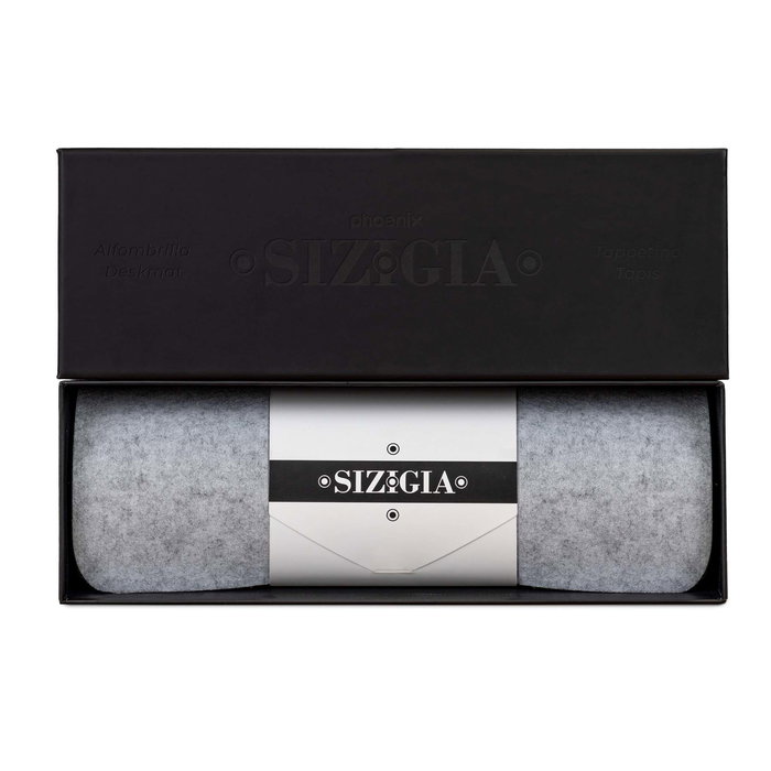 Phoenix technologies Alfombrilla Premium Sizigia de Fieltro de Lana Merino para Escritorio, 3 mm