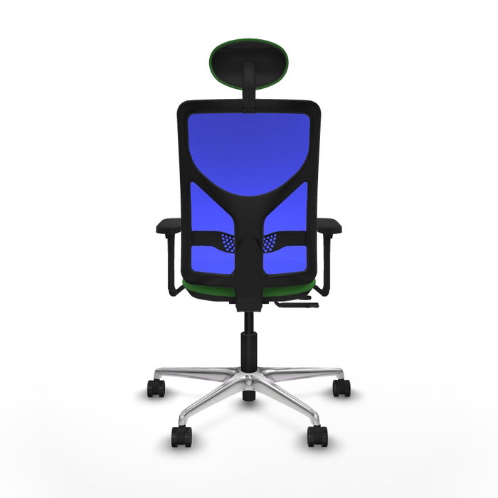 PIQUERAS Y CRESPO Silla de oficina Motilla con mecanismo Sincro/Traslack, Verde y Azul PIQUERAS Y CRESPO Silla de oficina Motilla con mecanismo Sincro/Traslack, Verde y Azul