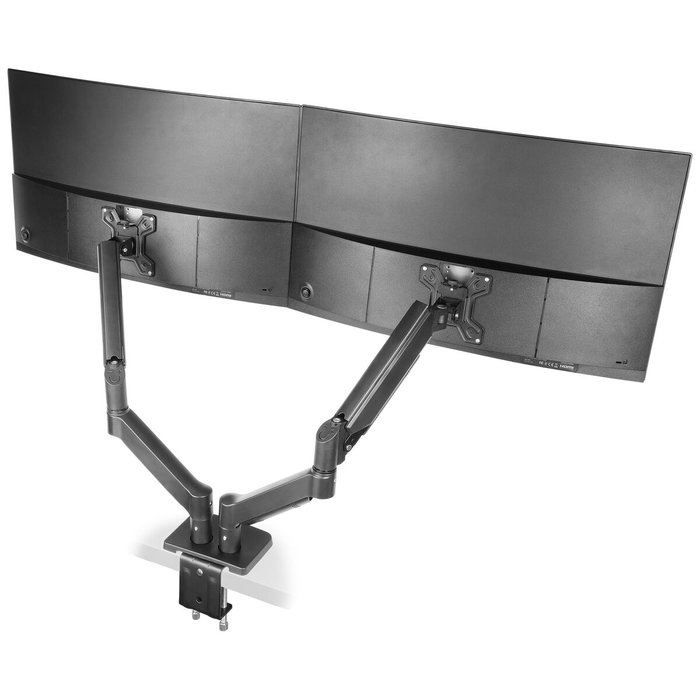 Mars Gaming MARM-PRO2 Soporte de Monitor Dual Articulable Negro