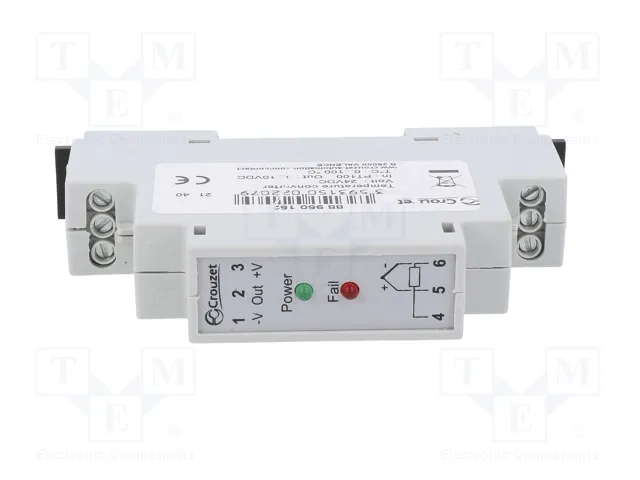 CROUZET Transductor de Temperatura Millenium Pt100 a 0-10VDC CROUZET Transductor de Temperatura Millenium Pt100 a 0-10VDC