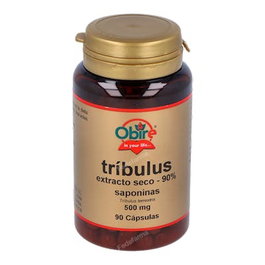 OBIRE Tribulus 500Mg. 90Cap. Suplemento a base de tribulus.