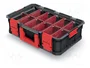 KISTENBERG Contenedor Modular Solution con Particiones Negro 20kg