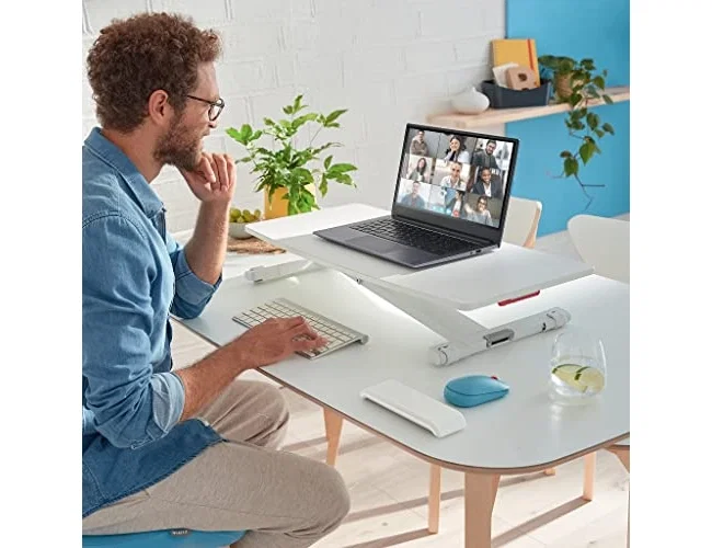 Leitz Ergo Cosy Convertidor de Escritorio Gris Leitz Ergo Cosy Convertidor de Escritorio Gris