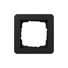 GIRA 0211153 Abdeckrahmen 1f E1 Negro