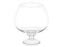 GIFTDECOR Jarrón Cristal Copa Balón Transparente 22 cm (Set de 6)