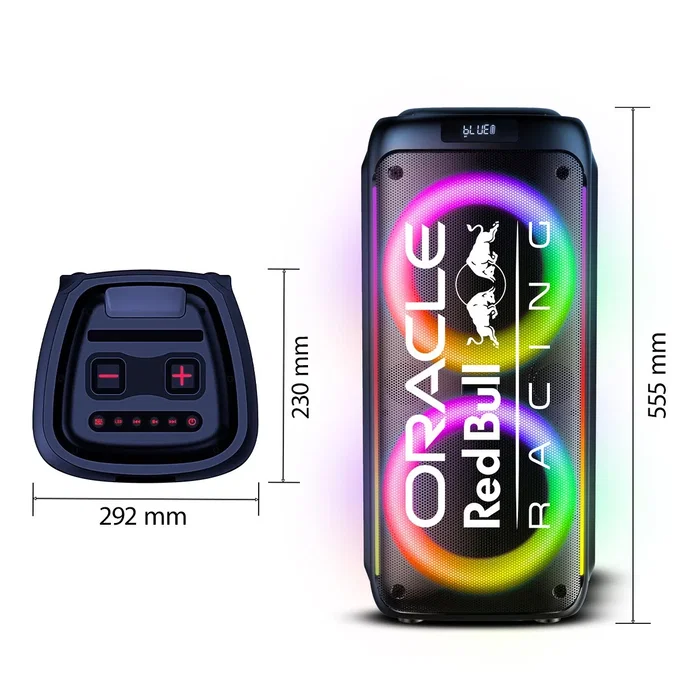 Red Bull Racing Altavoz Portátil RB-SK230 160W Negro