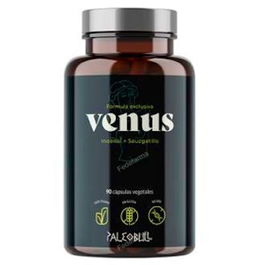 PALEOBULL Venus 90 Cap. con Mio-inositol, D-Chiro-inositol y Sauzgatillo para Apoyo Hormonal Femenino, Vegano, Sin Gluten