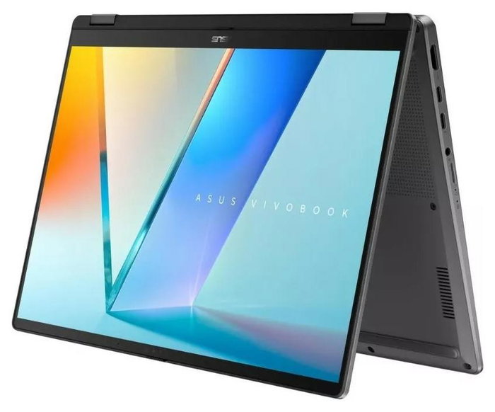 Asus Vivobook 14 Flip TP3407SA-SG146W, 14 pulg. OLED, Intel Core Ultra 5 226V, 16GB RAM, 512GB SSD, Gris Asus Vivobook 14 Flip TP3407SA-SG146W, 14 pulg. OLED, Intel Core Ultra 5 226V, 16GB RAM, 512GB SSD, Gris