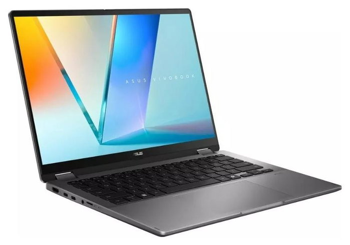 Asus Vivobook 14 Flip TP3407SA-SG146W, 14 pulg. OLED, Intel Core Ultra 5 226V, 16GB RAM, 512GB SSD, Gris Asus Vivobook 14 Flip TP3407SA-SG146W, 14 pulg. OLED, Intel Core Ultra 5 226V, 16GB RAM, 512GB SSD, Gris